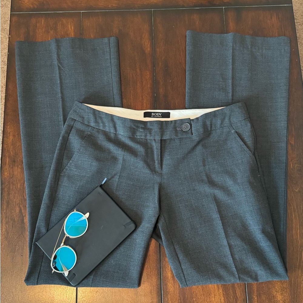 Victoria’s Secret Women's Charcoal Trousers Size 6 (Kate fit)